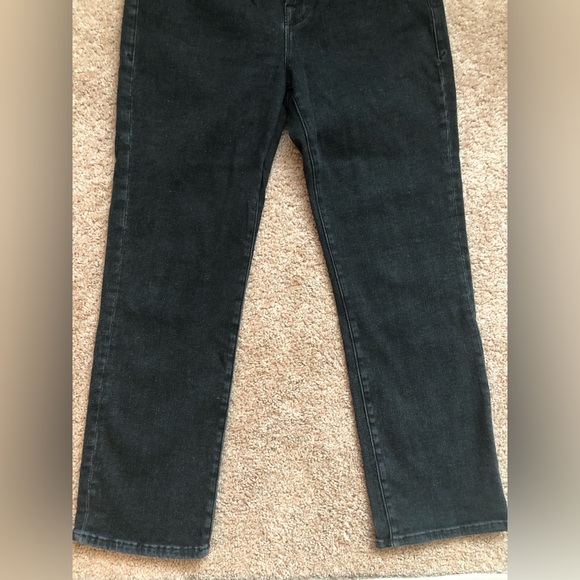 Good American Good Jeans 12 Black Raw Hem - Picture 4 of 12